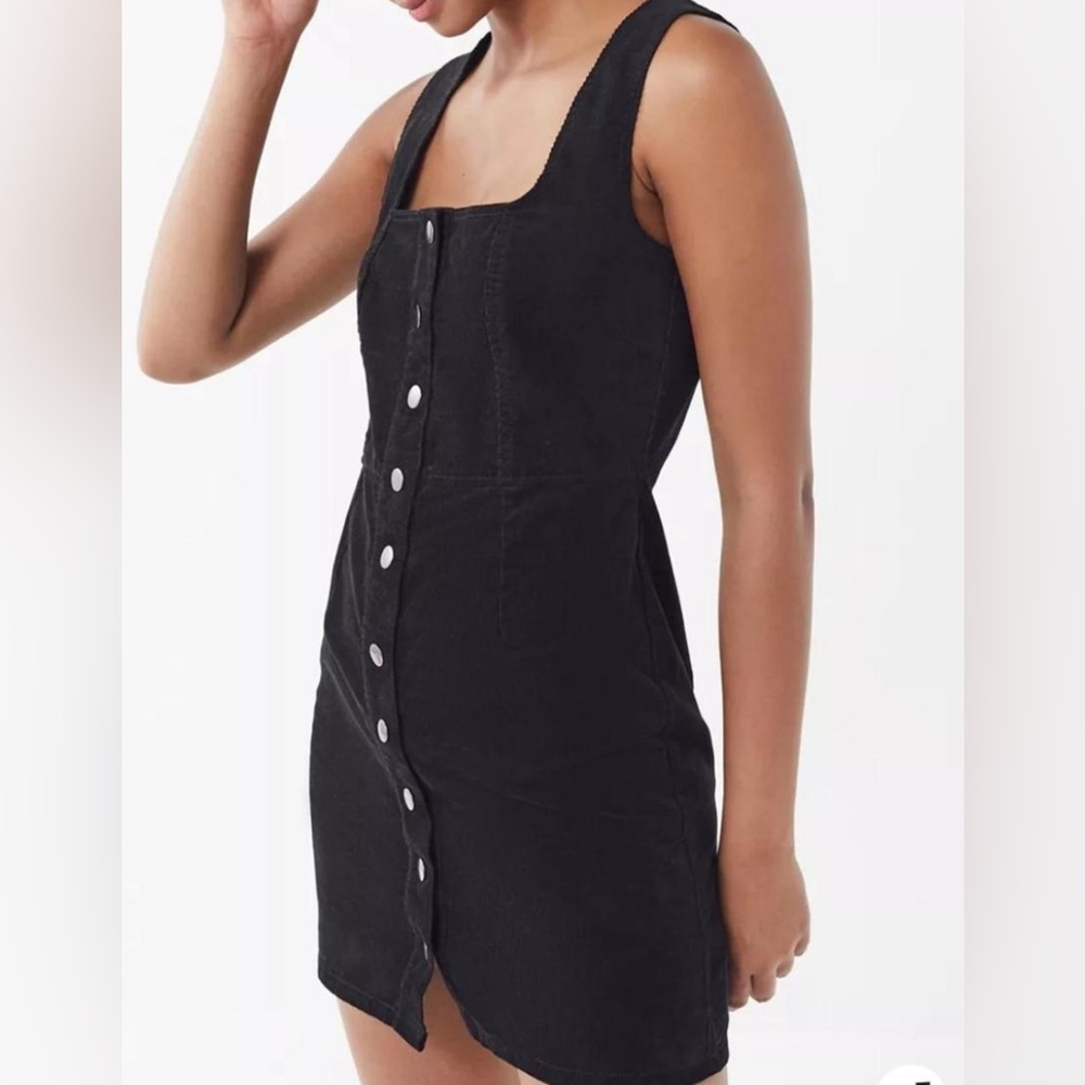 UO Urban Outfitters Buffon down corduroy dress